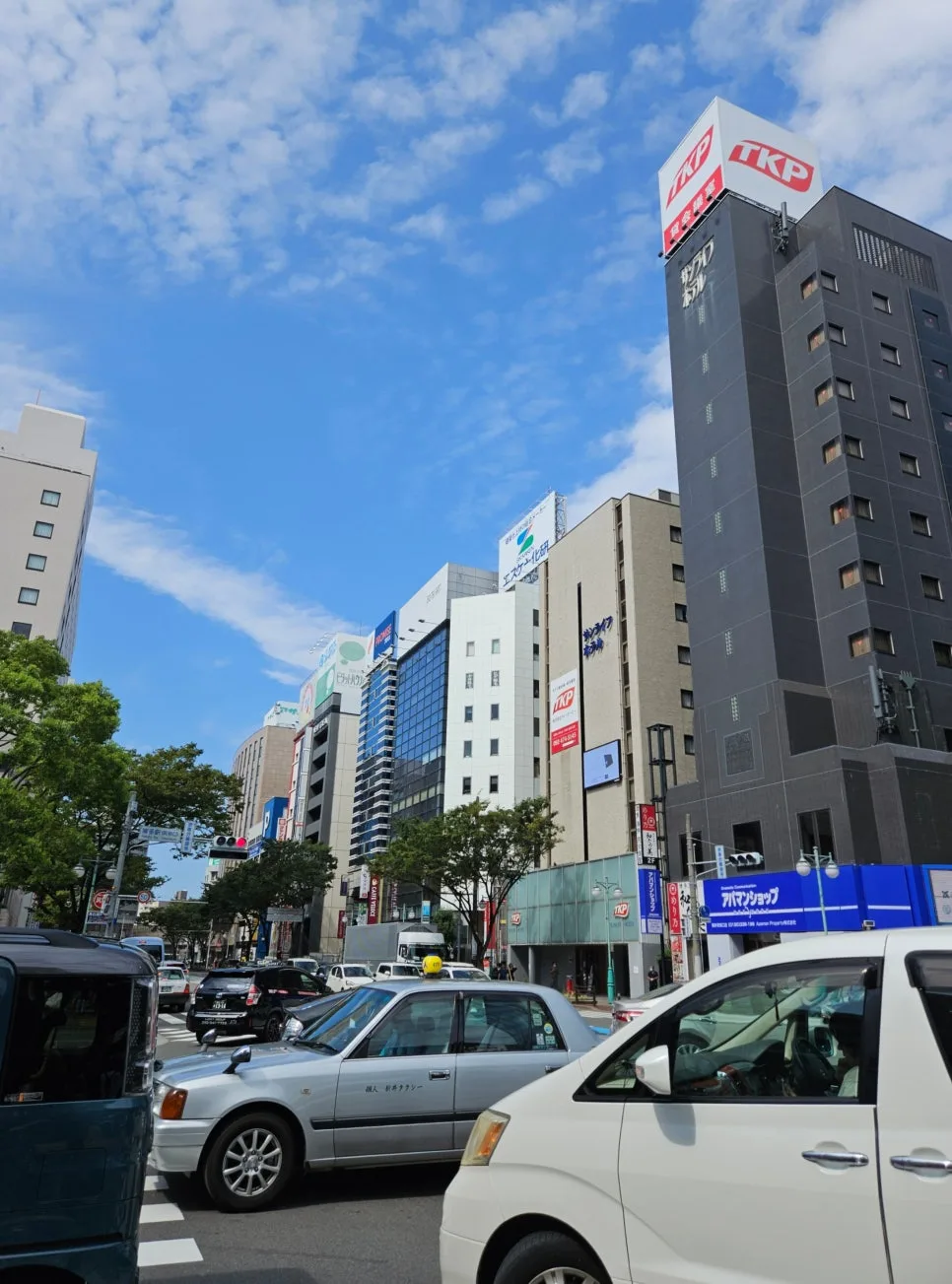 博多站步行前往飯店路線