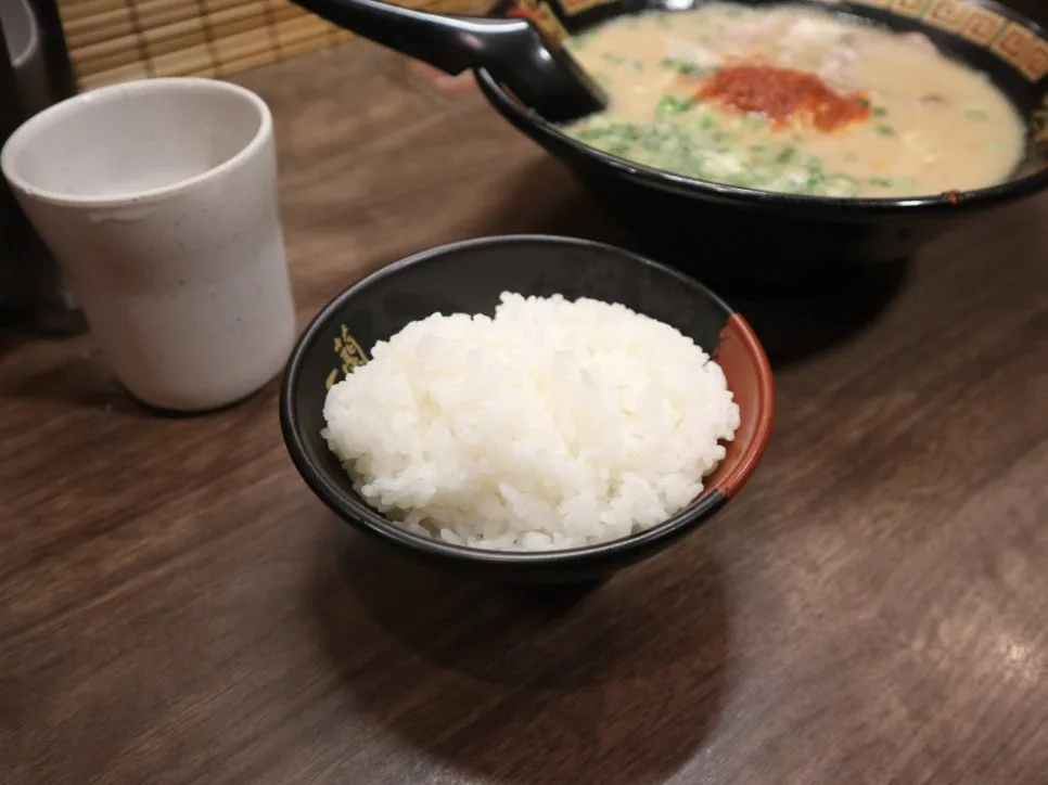 一蘭拉麵小碗白飯