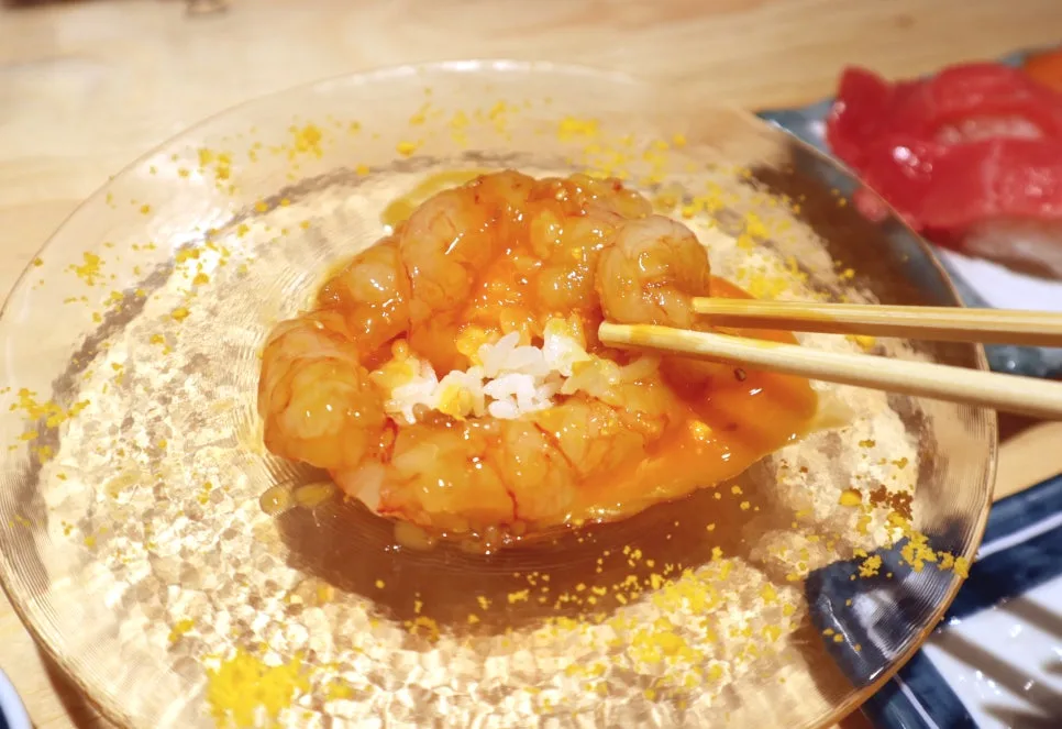 鮭魚與鮪魚壽司