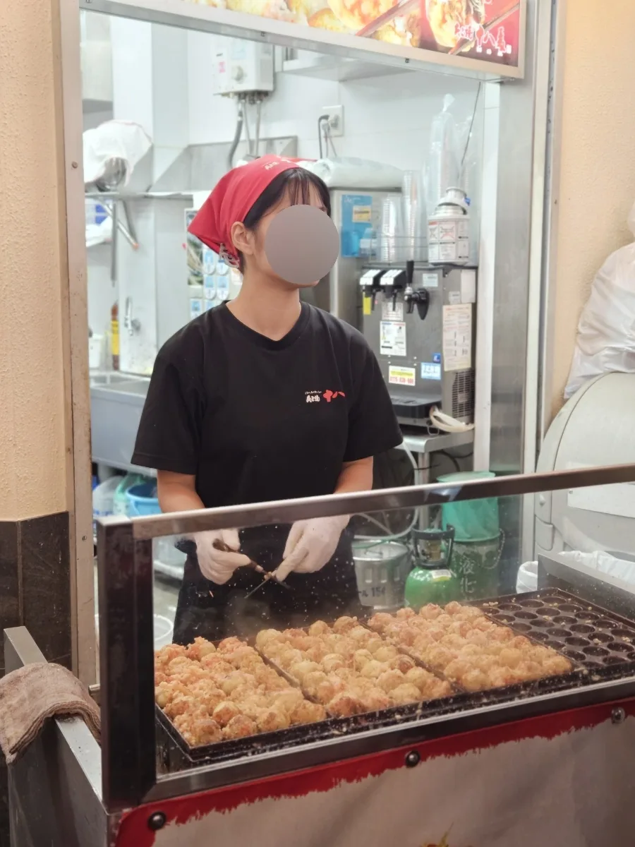 章鱼烧十八番制作过程