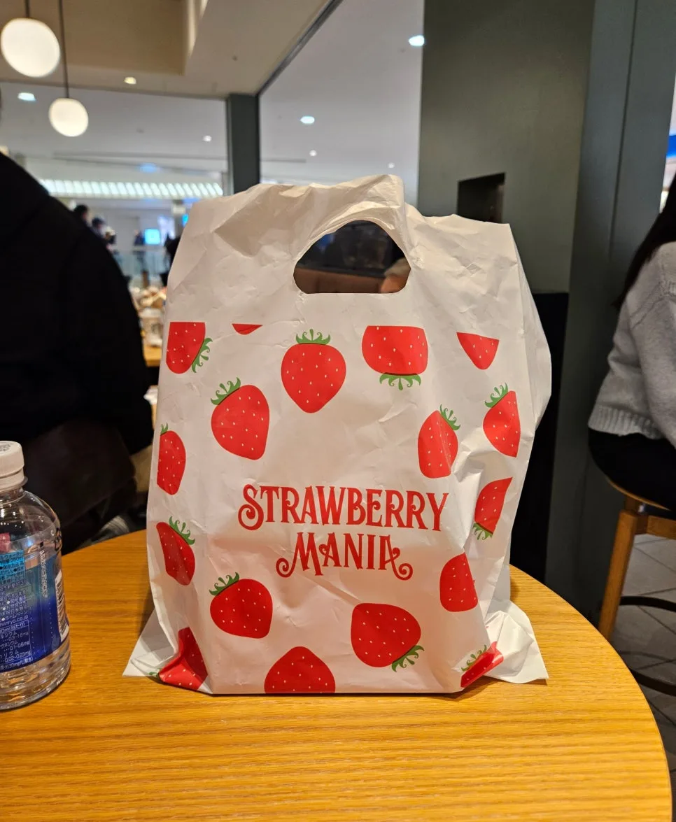 草莓杯蛋糕包装