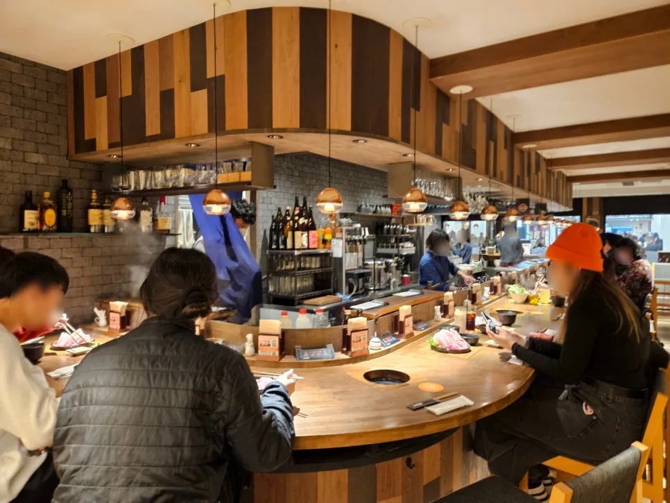 店内の団体席