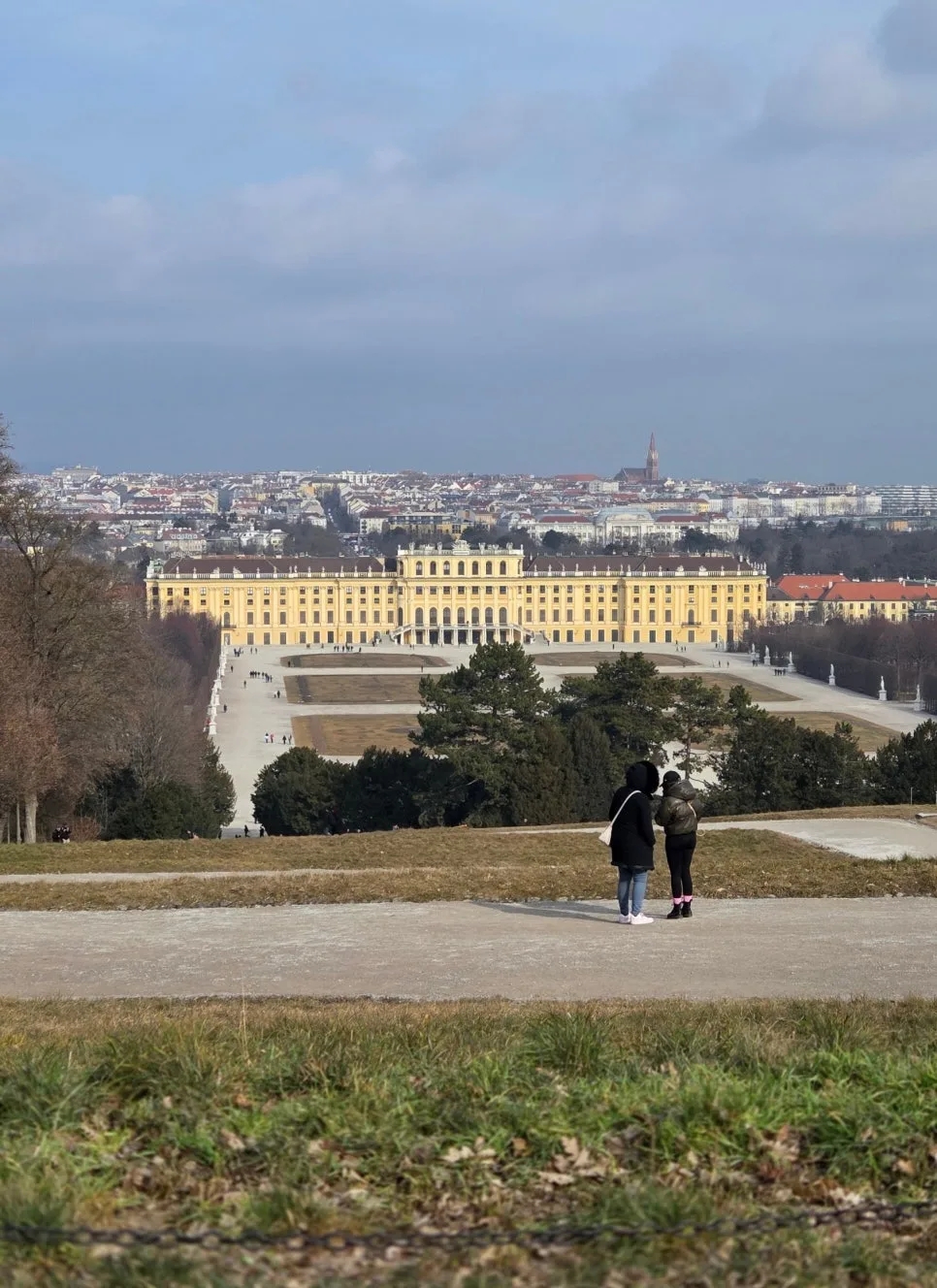 通往美泉宮 Gloriette 的步道
