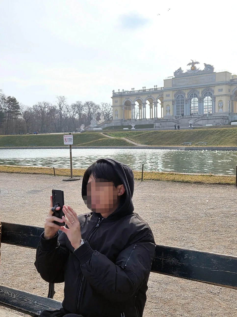 美泉宮高處俯瞰景色