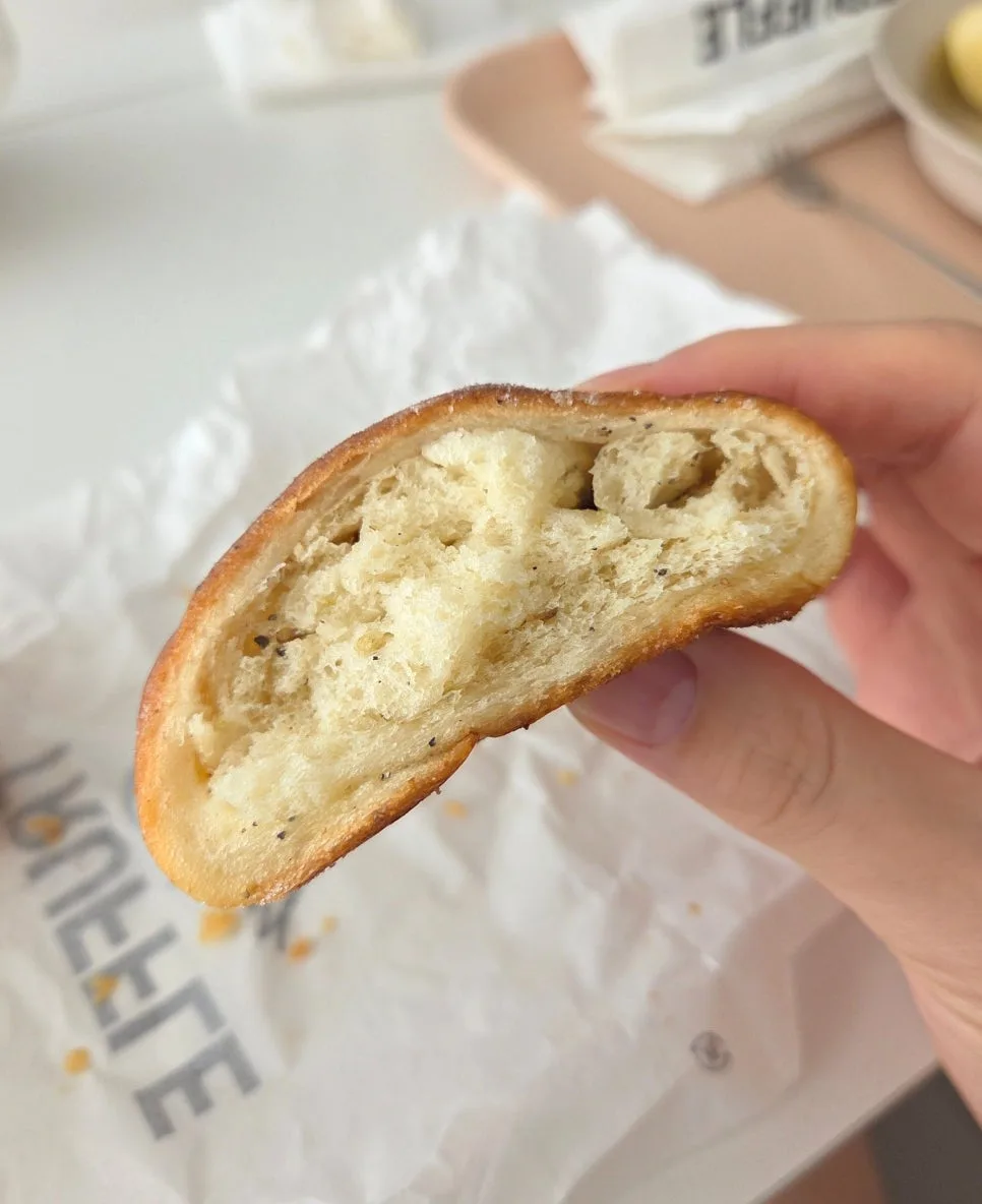 豆蔻面包内部