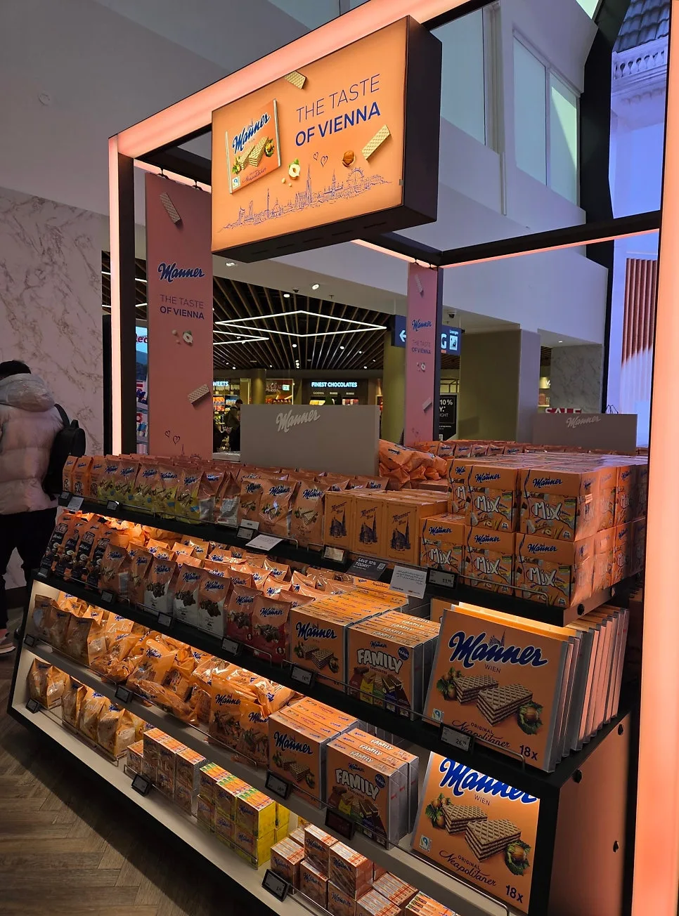 Manner 威化餅與奧地利零食
