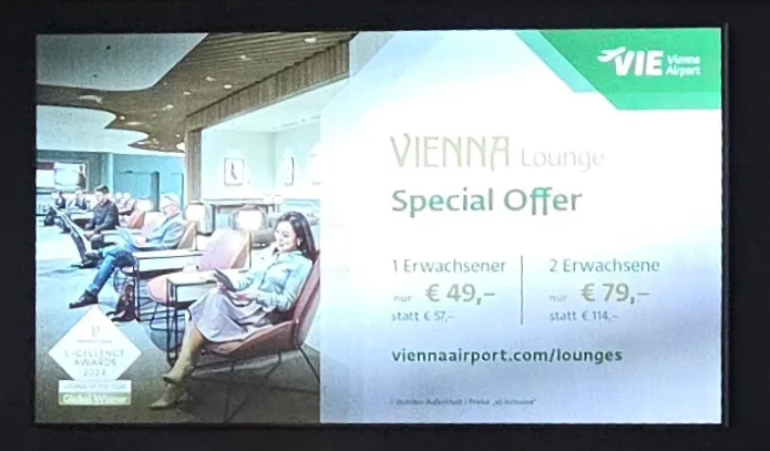Vienna Lounge收費資訊
