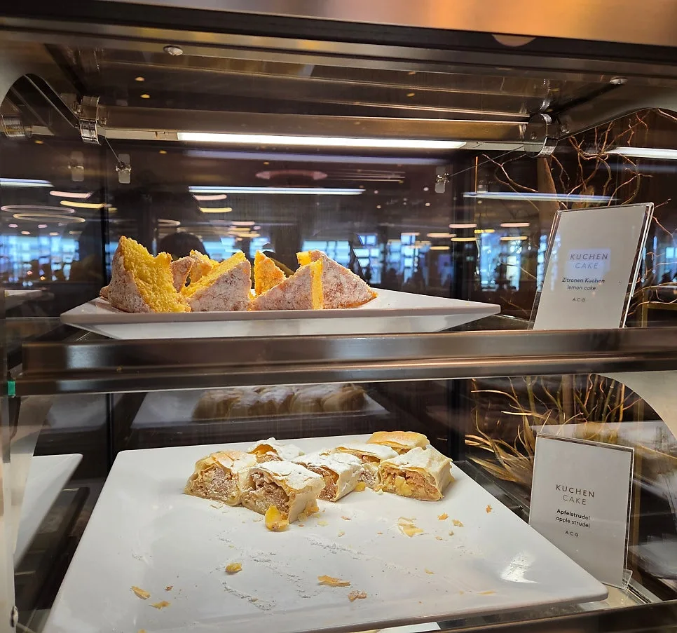 奧地利甜點展示