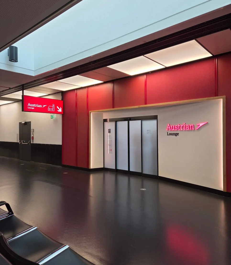 奧地利航空貴賓室位置