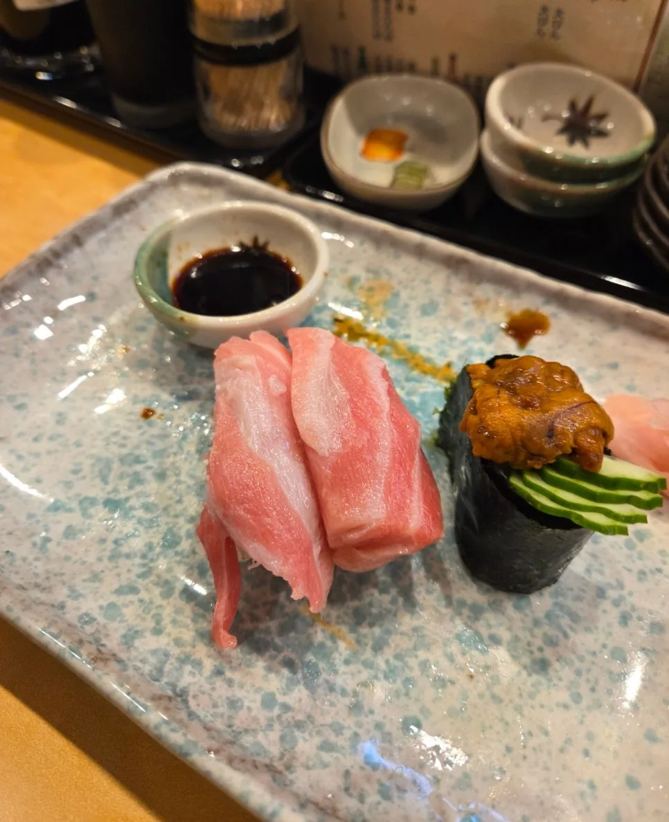 中腹金枪鱼寿司