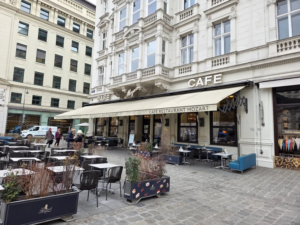 維也納咖啡廳推薦 Café Mozart 外觀