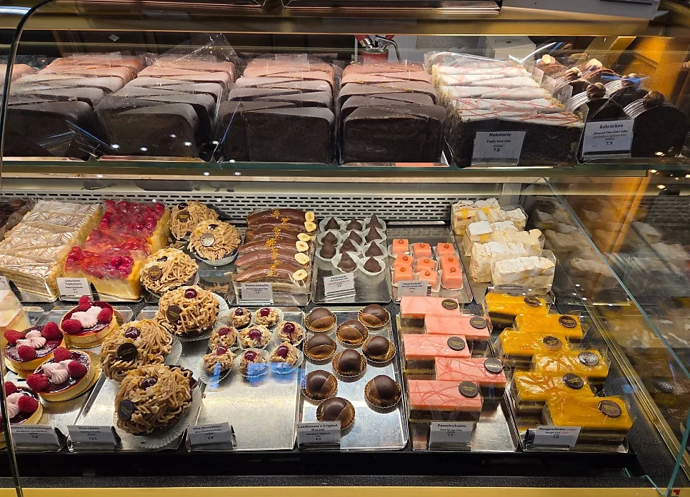 Café Mozart 蛋糕櫃