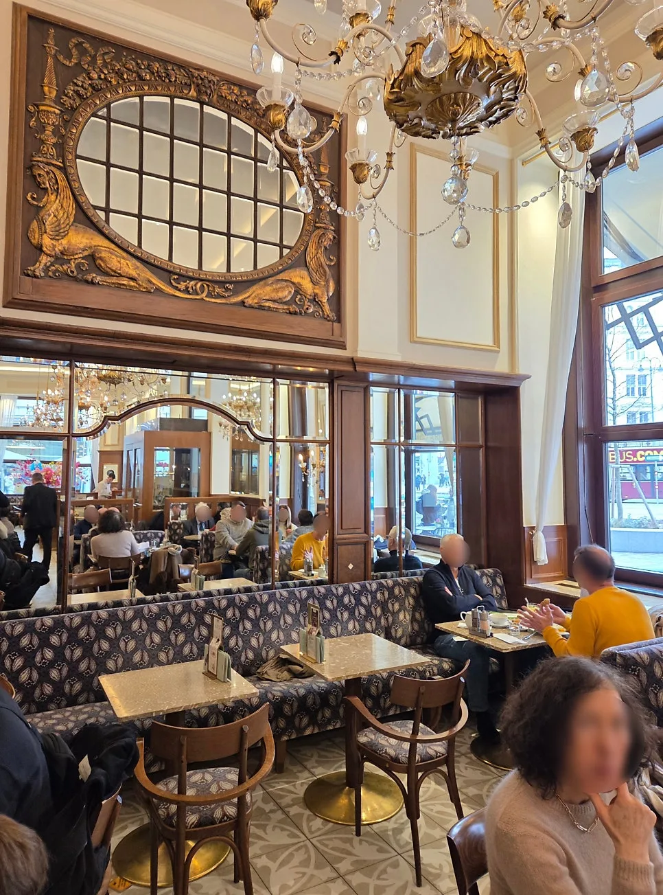 Café Mozart 座位區