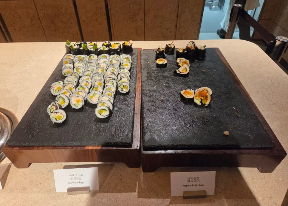 kimbap selection