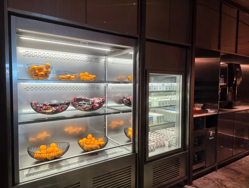 fruit and milk options
