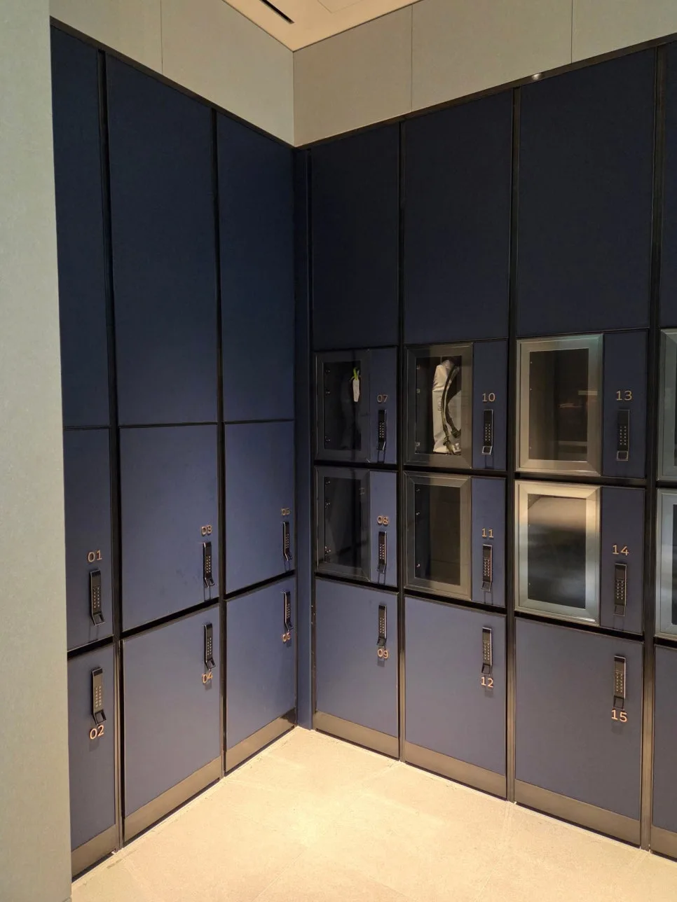 lounge entrance lockers