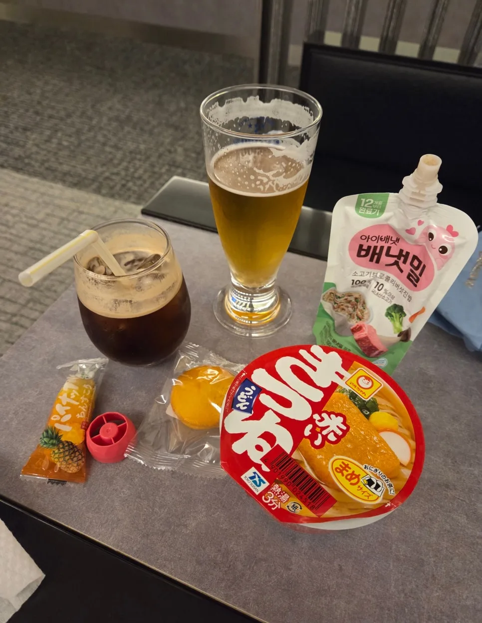 最後一杯 Orion 啤酒