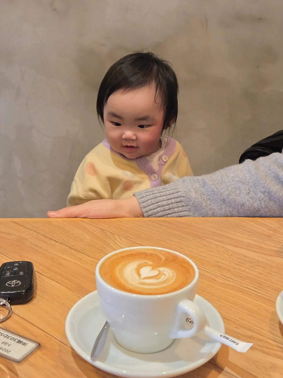 Relaxing family visit at Lester Coffee