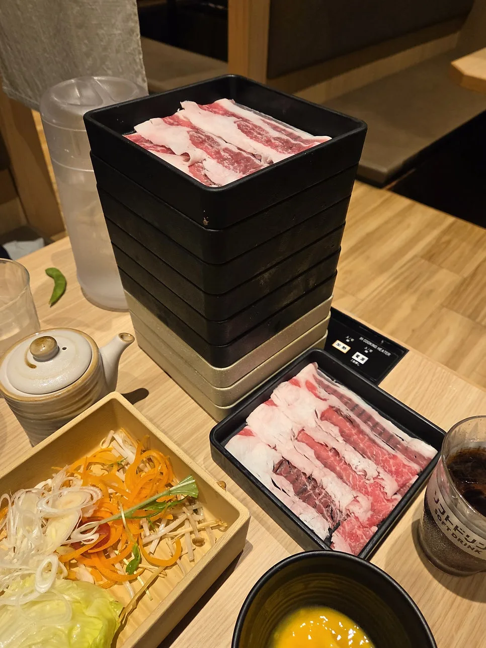溫野菜肉盤