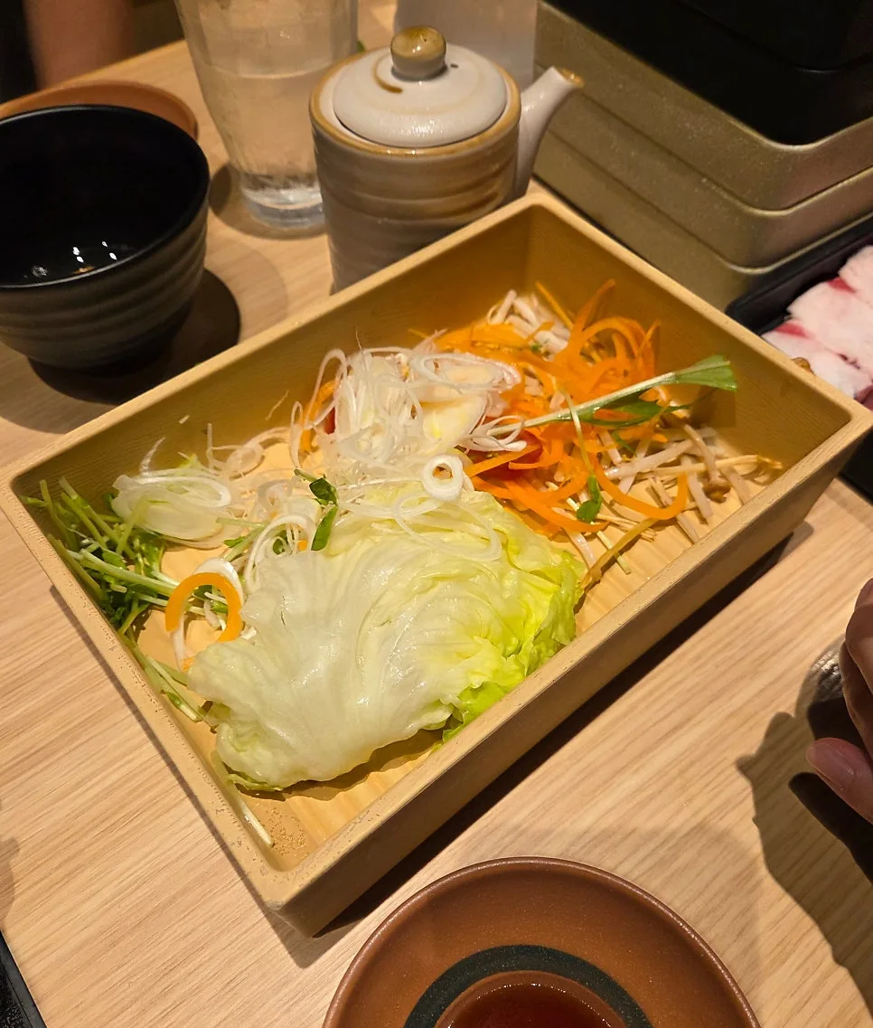 溫野菜蔬菜與肉品