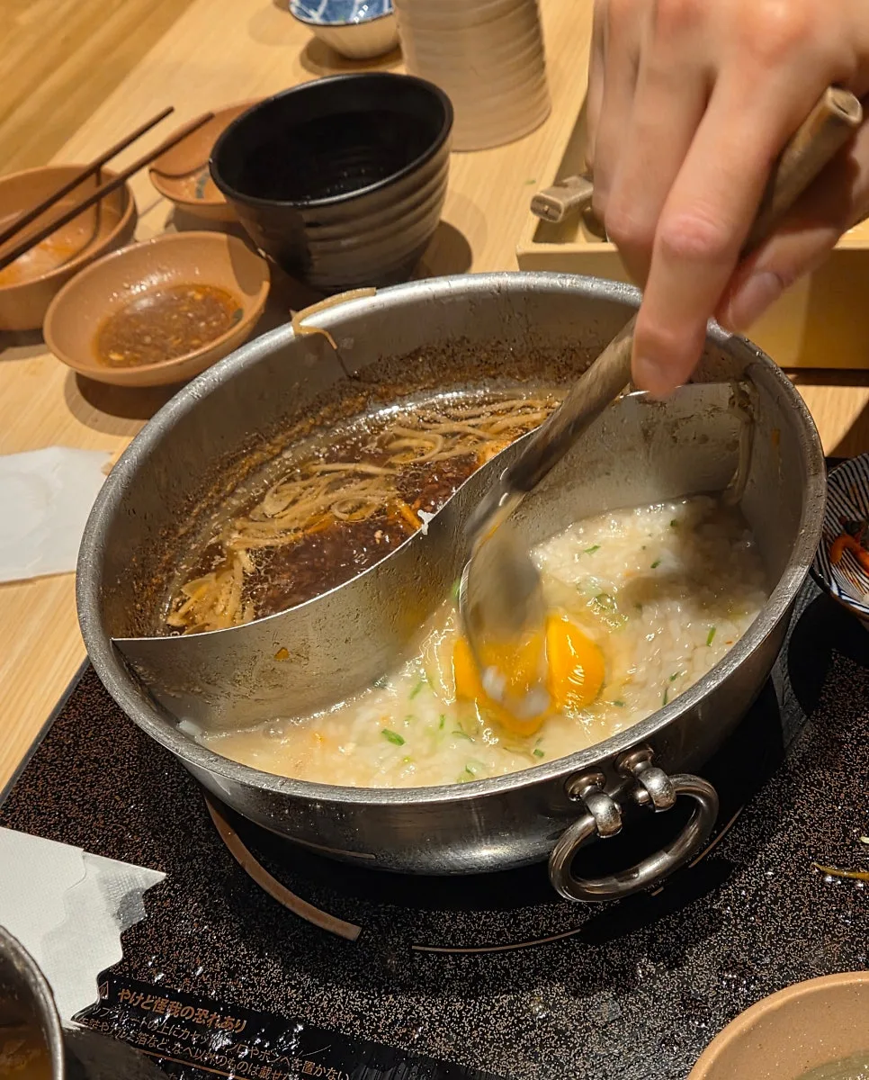 溫野菜煮粥