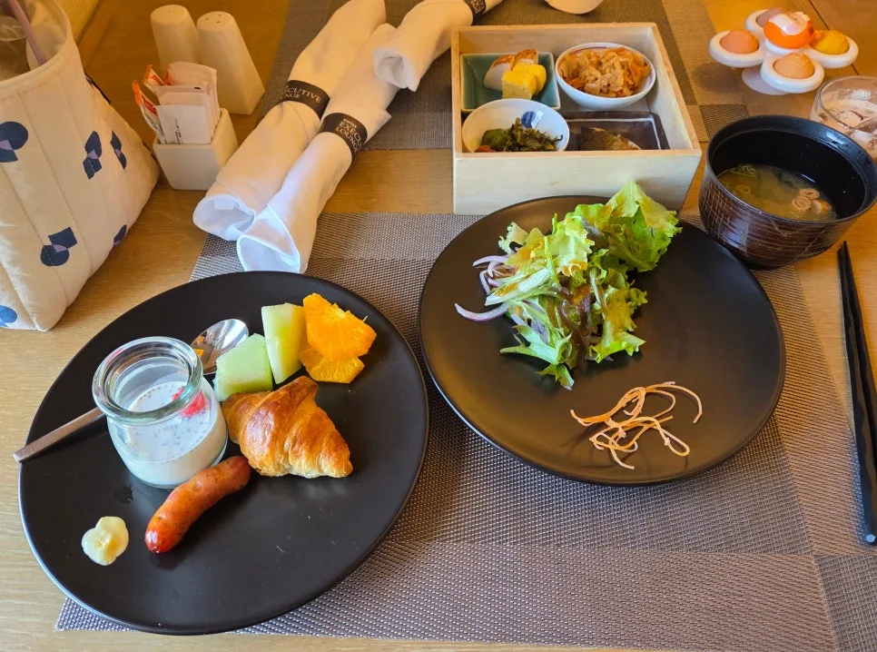 朝食プレート